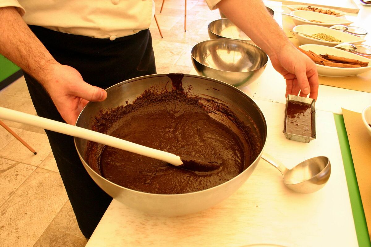 chocolate making class modica 1